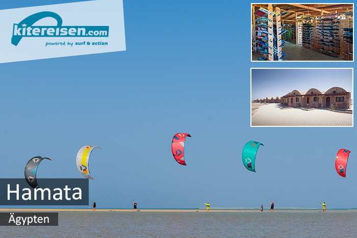 Ägypten - Hamata  - einer der windsichersten Winter-Spot am Roten Meer! 
